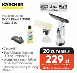 Max Elektro Kärcher Myjka do okien WV 2 Plus N D500 oferta