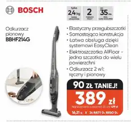 Max Elektro Bosch Odkurzacz pionowy BBHF214G oferta