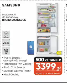 Max Elektro Samsung Lodówka AI do zabudowy oferta