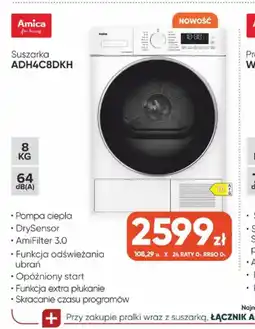 Max Elektro Suszarka Amica ADH4C8DKH oferta