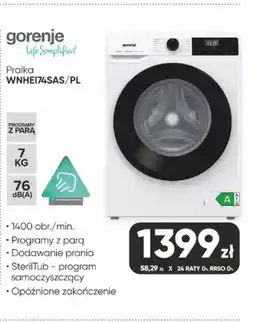 Max Elektro Pralka Gorenje WNHEI74SAS/PL oferta