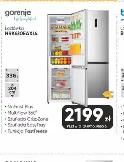 Max Elektro Gorenje Lodówka NRK620EAXL4 oferta