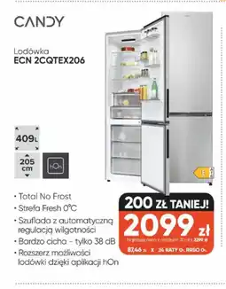 Max Elektro Lodówka Candy ECN 2CQTEX206 oferta
