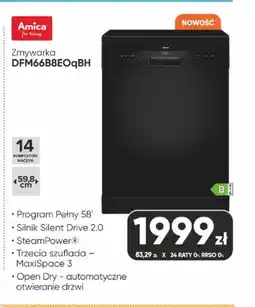 Max Elektro Amica Zmywarka DFM66BBEQqBH oferta