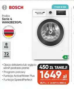 Max Elektro Bosch Pralka Serie 4 WAN2823GPL oferta
