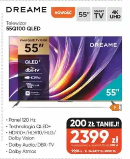 Max Elektro Dreame Telewizor 55Q100 QLED oferta