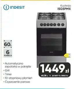 Max Elektro Indesit Kuchnia I5G5PMX oferta