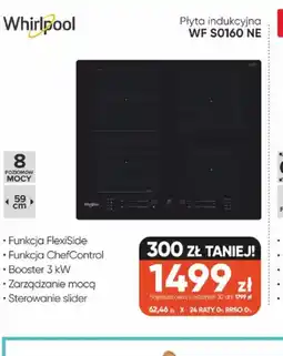 Max Elektro Whirlpool Płyta indukcyjna WF S0160 NE oferta