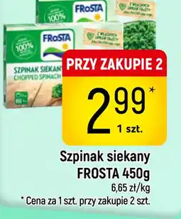 Delikatesy Piotruś Pan Szpinak siekany Frosta oferta