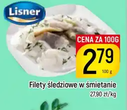 Delikatesy Piotruś Pan Lisner Filety śledziowe w śmietanie oferta