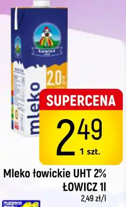 Delikatesy Piotruś Pan Mleko Lowickie UHT 2% oferta