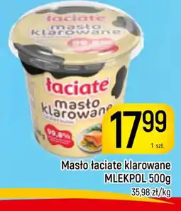 Delikatesy Piotruś Pan Masło łaciate klarowane Mlekpol oferta