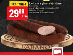 Polomarket Kiełbasa z góralskiej spiżarni Kabanos oferta