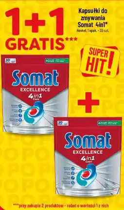 Polomarket Kapsułki do zmywania Somat 4in1 oferta