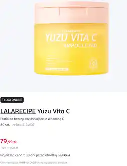 Rossmann Yuzu Vita C Płatki do twarzy, rozjaśniające, z Witaminą C 80 szt oferta