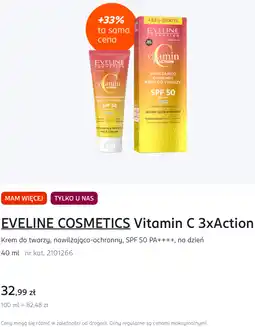 Rossmann Vitamin C 3xAction Krem do twarzy, nawilżająco-ochronny, SPF 50 PA++++, na dzień oferta