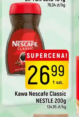 Delikatesy Piotruś Pan Kawa Nescafe Classic oferta