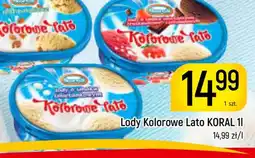 Delikatesy Piotruś Pan Lody Kolorowe Lato Koral oferta