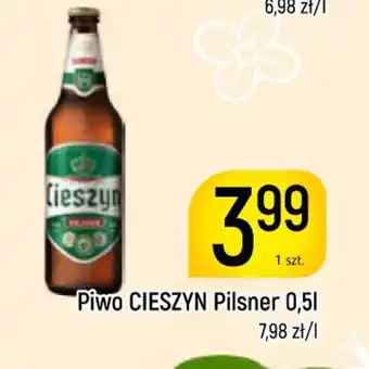 Delikatesy Piotruś Pan Piwo Cieszyn Pilsner oferta