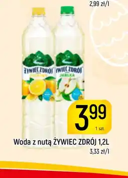 Delikatesy Piotruś Pan Woda z nutą Zywiec Zdrój oferta