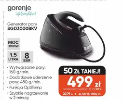 Max Elektro Generator pary Gorenje oferta