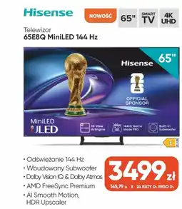 Max Elektro Telewizor Hisense oferta