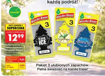 Biedronka Odświeżacz samochodowy Wunder-Baum oferta