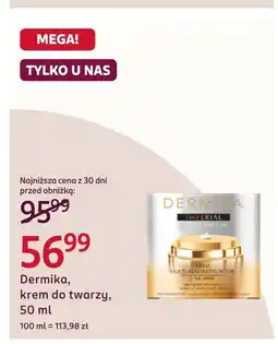 Rossmann Krem do twarzy Dermika oferta
