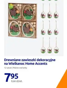 Action Drewniane zawieszki dekoracyjne na Wielkanoc oferta