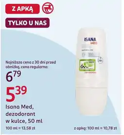 Rossmann Dezodorant Isana oferta