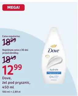 Rossmann Żel pod prysznic Dove oferta
