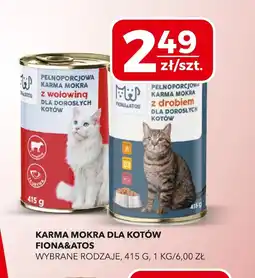 Top Market Mokra karma dla kota Fiona&Atos oferta