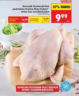 Biedronka Kurczak farmerski bez podrobów Select - chów bez antybiotyków oferta