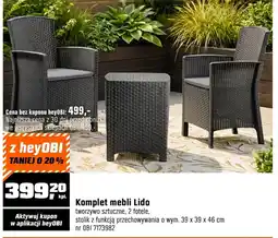 OBI Zestaw mebli ogrodowych oferta