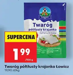 Biedronka Twaróg półtłusty krajanka oferta