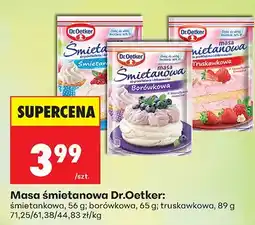 Biedronka Masa śmietanowa smak śmietankowy oferta