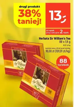 Dealz Herbata Sir William's oferta