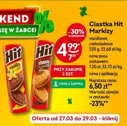 Żabka Ciastka Hit oferta