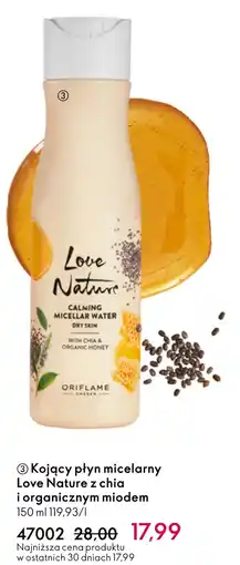 Oriflame Płyn micelarny Love Skin oferta