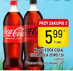 Delikatesy Piotruś Pan Napój Coca Cola oferta