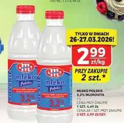Top Market Mleko Polskie Mlekovita oferta