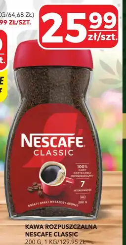 Top Market Nescafe Kawa rozpuszczalna Classic oferta