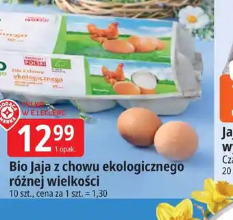 E.Leclerc Bio Jaja z chowu ekologicznego oferta