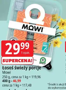 E.Leclerc Losoś świeży porcje Mowi oferta