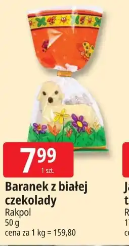 E.Leclerc Rakpol Baranek z białej czekolady oferta