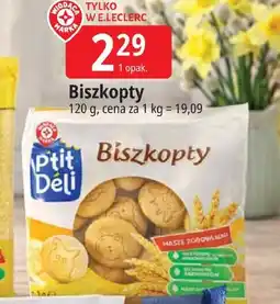 E.Leclerc Biszkopty P'tit Deli oferta