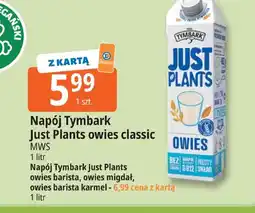 E.Leclerc Napój Tymbark Just Plants owies classic oferta
