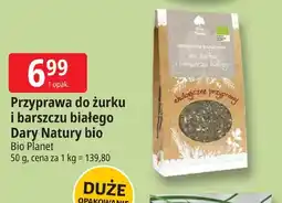 E.Leclerc Przyprawa do żurku i barszczu białego Dary Natury bio oferta