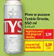 Biedronka Piwo w puszce Tyskie Gronie oferta