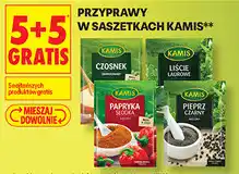 Biedronka PRZYPRAWY W SASZETKACH KAMIS oferta